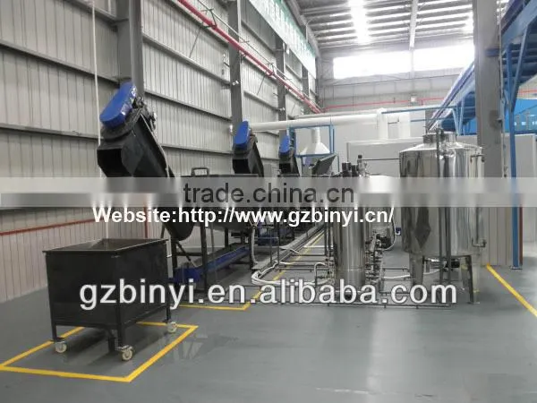 Wasted LCD recycling Line, plastic LCD screen recycling machine