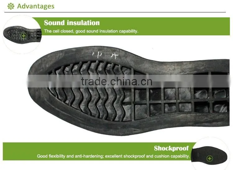 fashion elegant footwears casual leather rubber sheet shoe sole