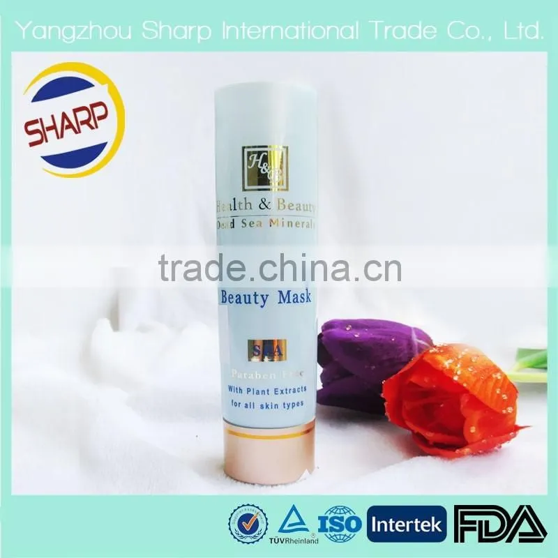 Profassional supplying end unsealed plastic cosmetic tube packaging