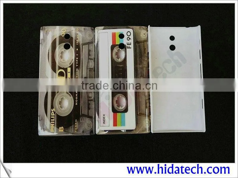 Cassette Tape Cover Case For Sony Xperia P LT22i Nypon Phone Case,IMD Phone Case for Xperia P LT22i