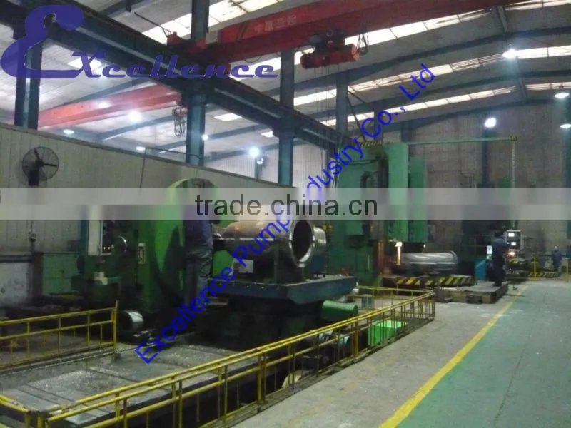 Rubber lined slurry pump for Iron ore fines