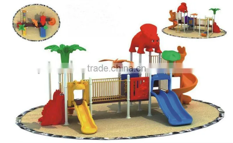 2013 outdoor plastic playground
