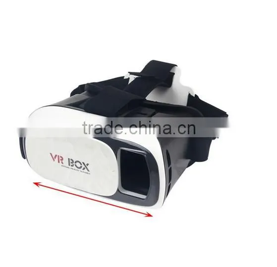 SainSonic VR Box V2 3D Video Movie Game Virtual Reality Headset Glasses Googles + Bluetooth Remote Control for Android iOS Cell