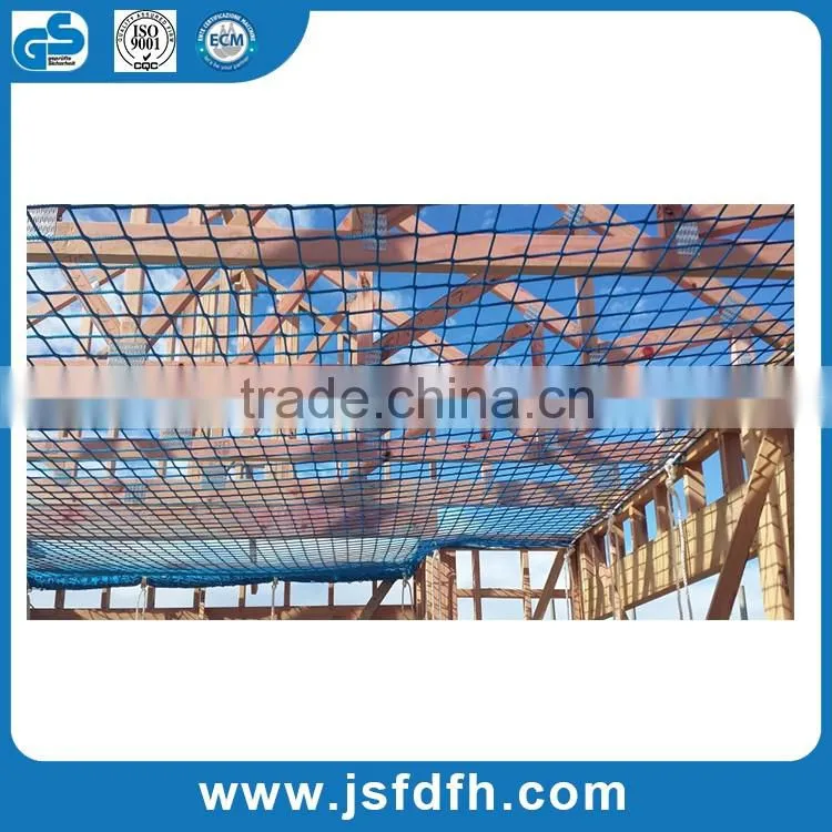 High Strength Nylon Material Fall Protection Safety Nets Safety Netting Made In China