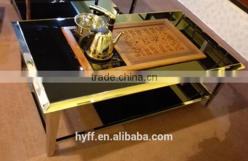 mdf coffee table,metal glass coffee table,home goods coffee table DJ207
