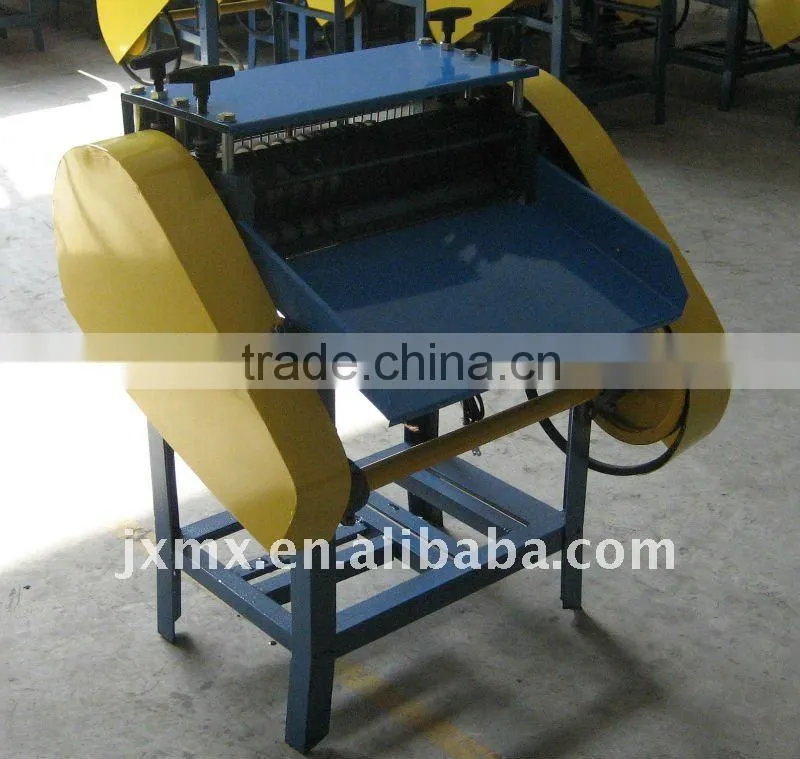 Waste Cable Wire Stripping Machine With Optical Cable Stripper for sale
