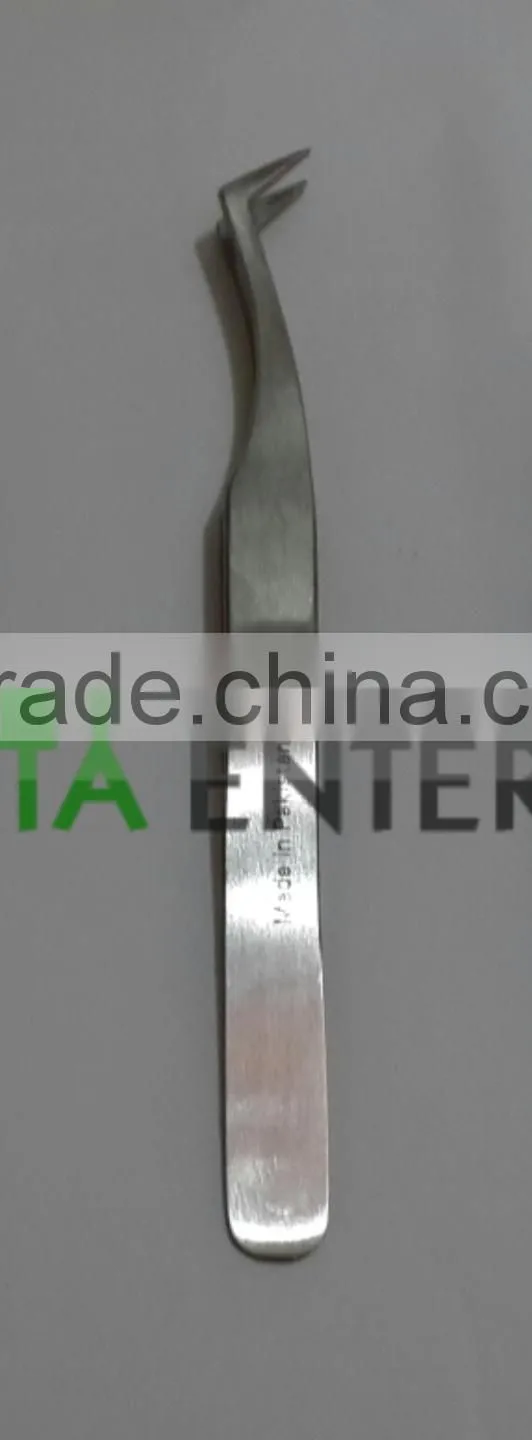 lash and brows volume tweezers/ volume eyelash extension tweezers/ sharp pointed tweezrs/ Powder coated eyelash color tweezers