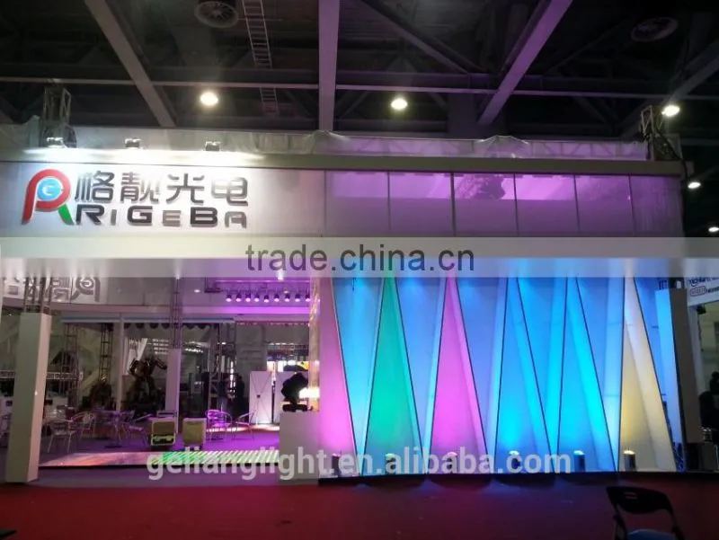 LED night club bar wash lighting RGBW battery powered dmx wireless wall washer