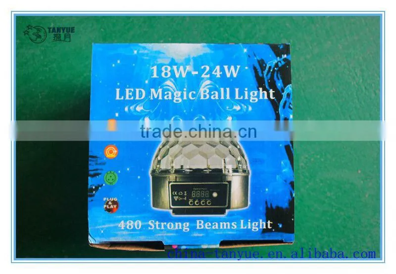 rgb LED stage magic ball light mini RGB Disco DJ Ball Stage Lighting wholesale