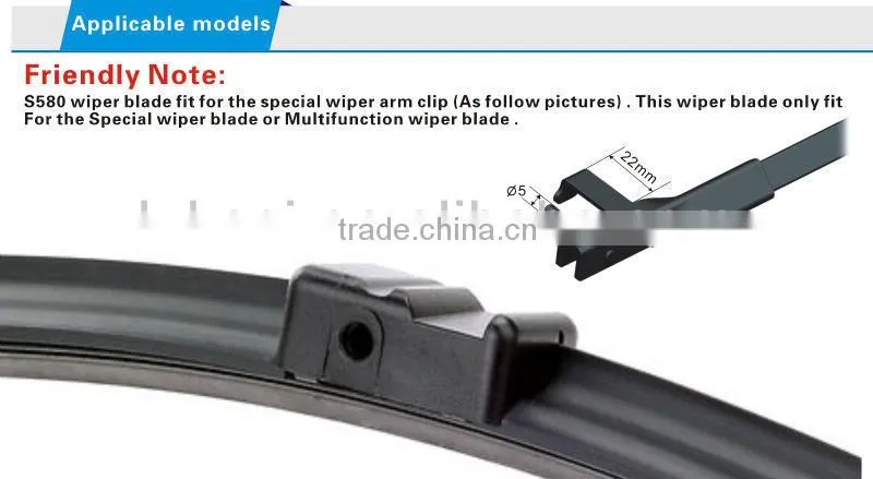 Wholesale Auto Parts in China Mitutoyo Special Wiper Blade for Germany Car