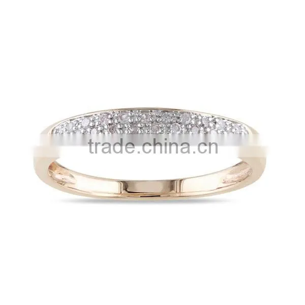Shiny pave setting 925 sterling silver Jewels gilded CZ Band