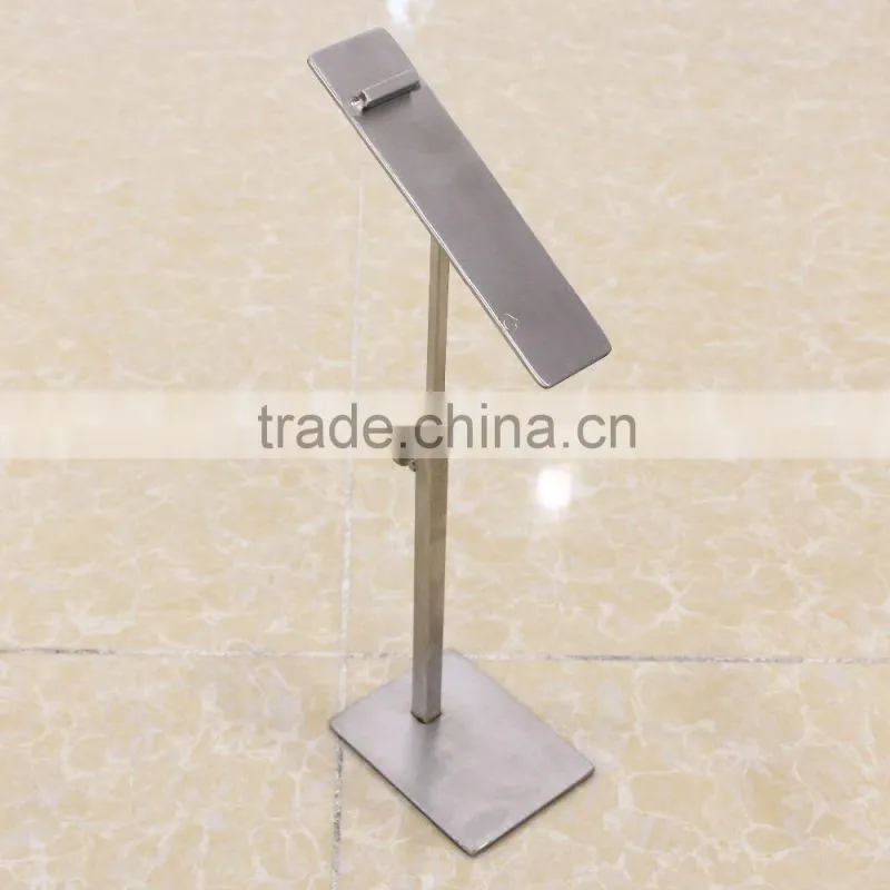 Portable adjust metal shoe store display racks