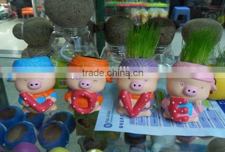 Love pig grass doll,2012 new style grass toys