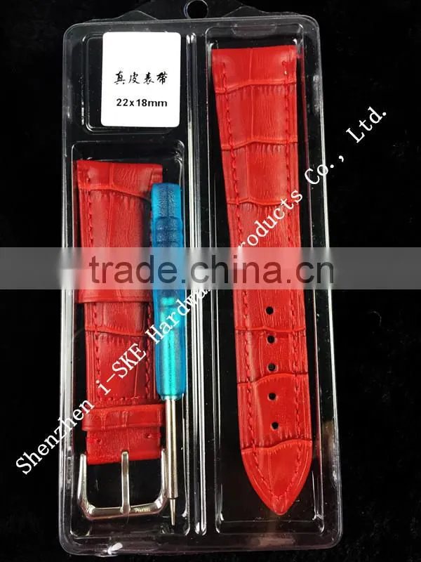 White Color with Screwdriver for Apple Watch Band , Best Quality Leather Strap for Apple Watch