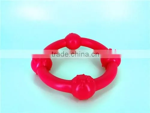 Best Selling Excellent Quality Soft Wholesale Dog Toy Rubber dog rubber ring dog toy
