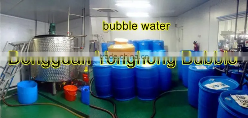 3 inches transparent champagne wedding bubbles bottle