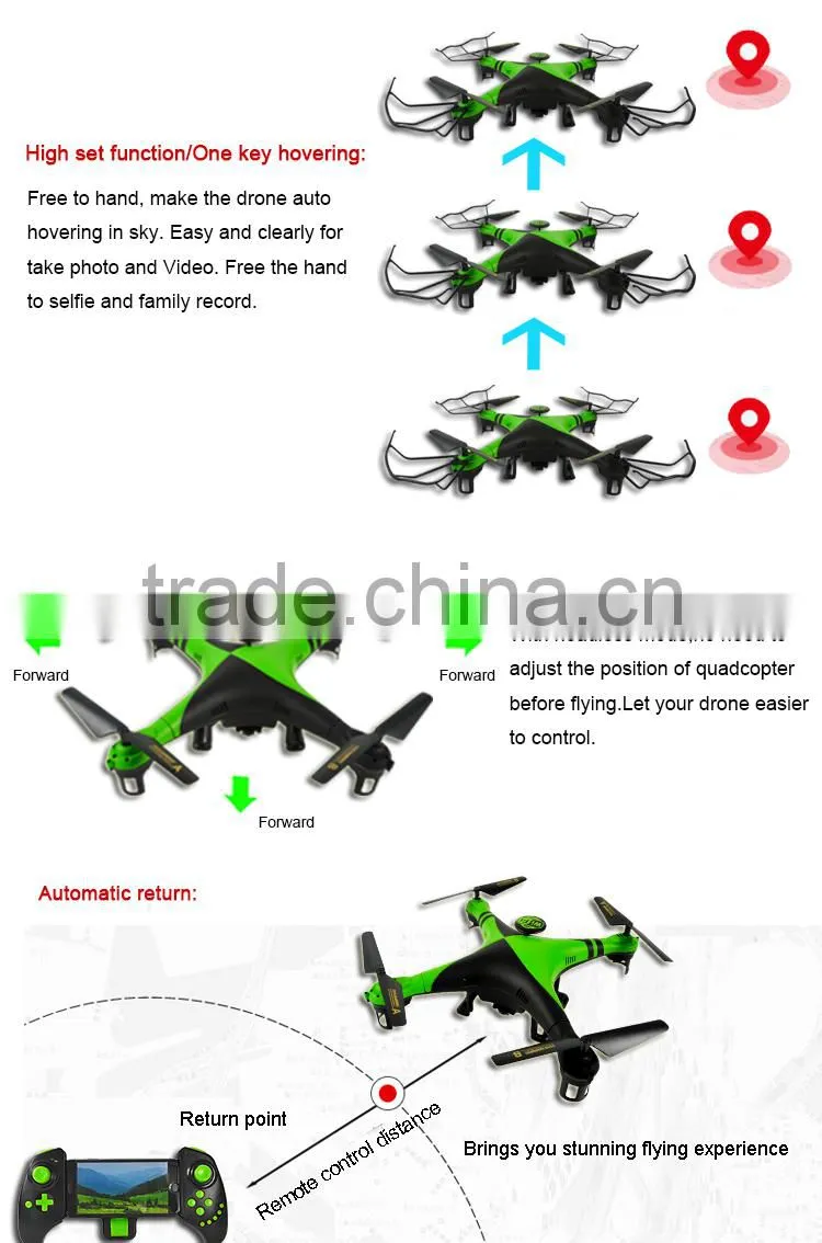 Hottest professional drone, quadcopter drone with 720P HD FPV camera