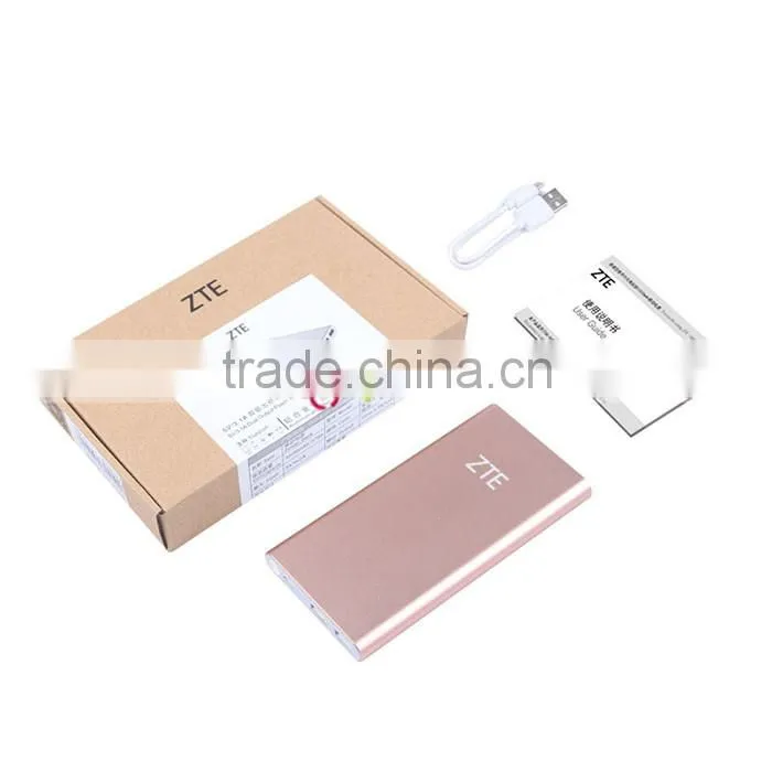 Wholesale Latest Mobile Portable Power Bank 10000mAh PromotionRose Golden