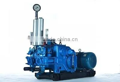 BW160/10 piston type double liquid mud grouting injection pump for sale