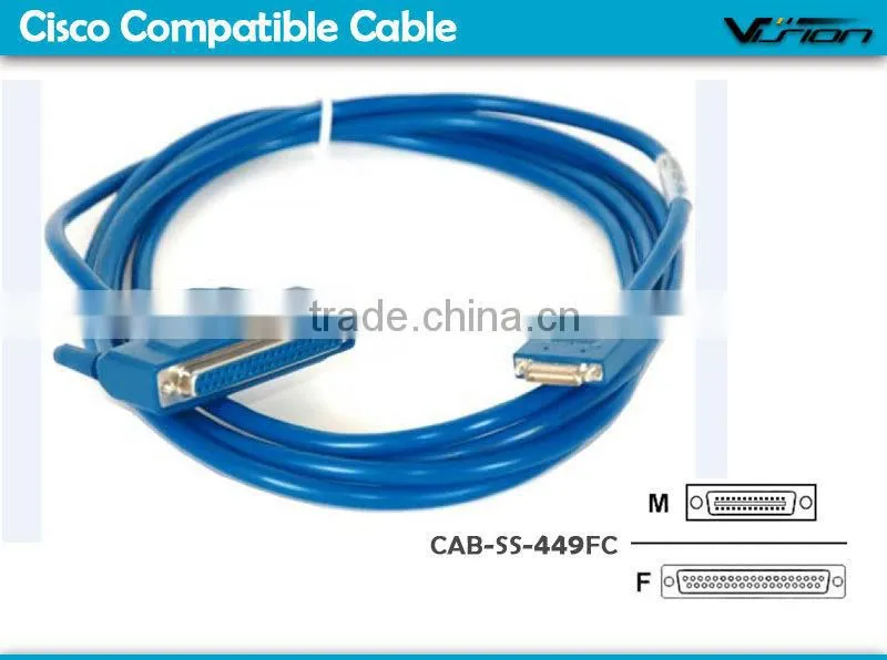10FT CAB-SS-449FC Cisco Smart Serial to DB37 Female RS449 DCE Cable