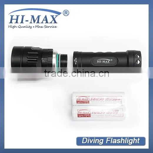 Hi-Max NEW Diving Torch CREE XM-L U2 LED 3800 Lumens Diving Flashlight X5