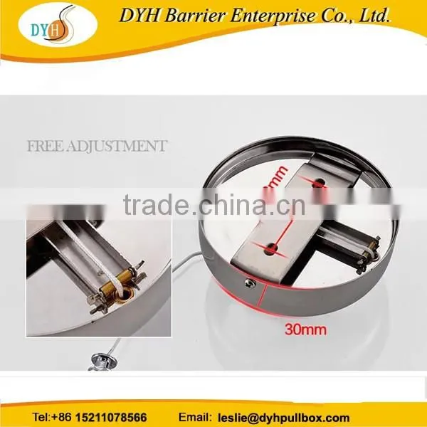 Hotel stainless steel retractable washing line