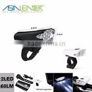 Asia Leader Lighting Products 4 Lightness Modes ABS CREE XPE 3W LED Bicycle Light