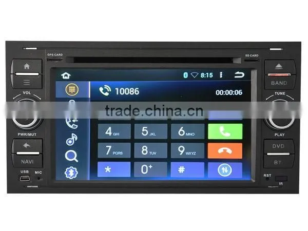 Quad Core Android 4.4 Car DVD Player Multimedia Headunit for FORDC-MAX