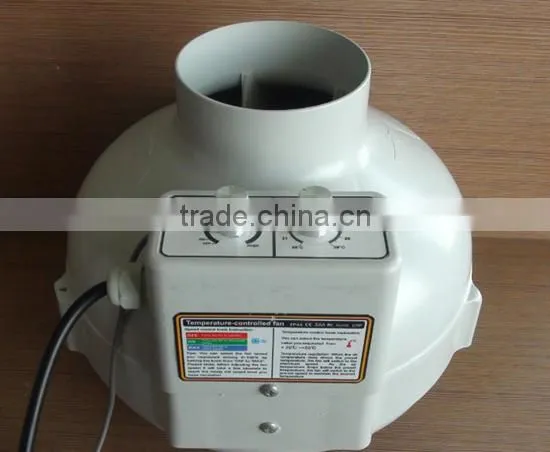 Commercial ventilation Circular inline duct fan,Temperature control