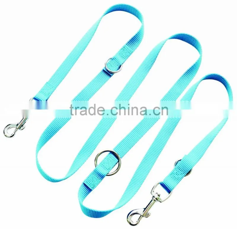 Multi Color plain nylon dog collar