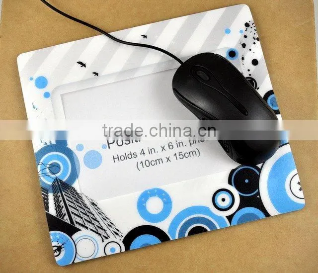 China supplier neoprene mouse pad with rubber backing/rubber mouse pad/OEM mouse pad