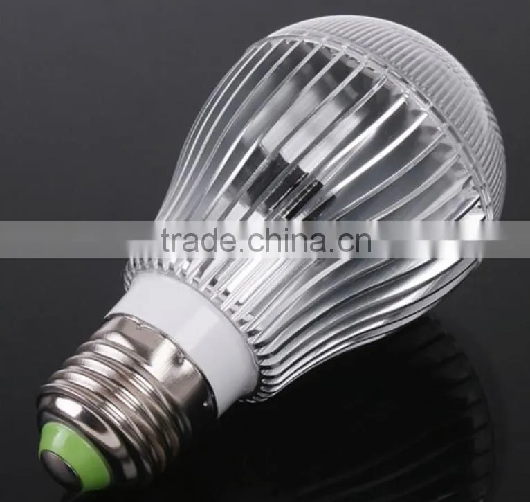 350LM RGB led lighting Colorful 9W B22 /E27/GU10 LED Bulb Lamp with Remote Control