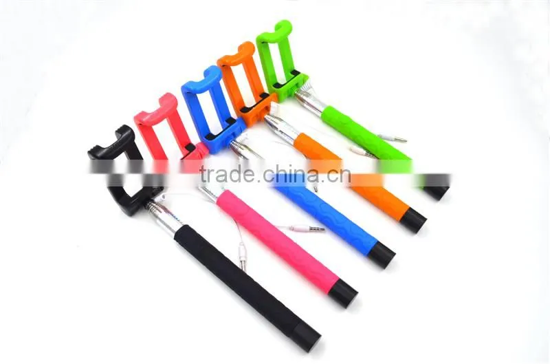 KJstar Z06-4 Handy Wired Selfie Monopod for Mobile Phone