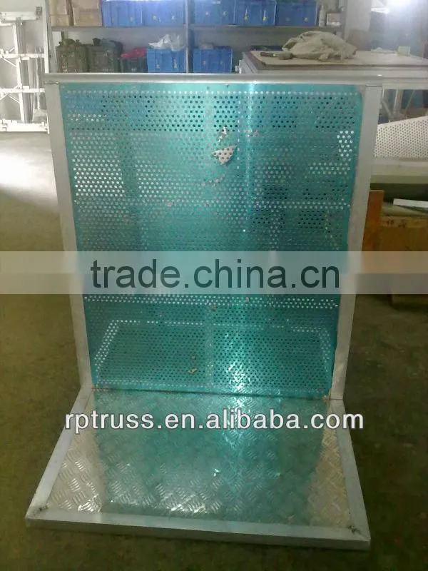 new designed aluminum crowd control barricade