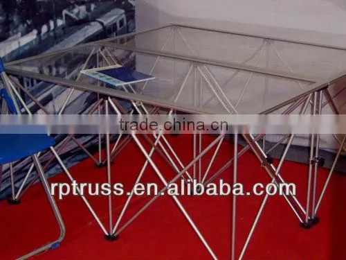 RP folding stage smart stage for outdoor and indoor aluminum and steel type
