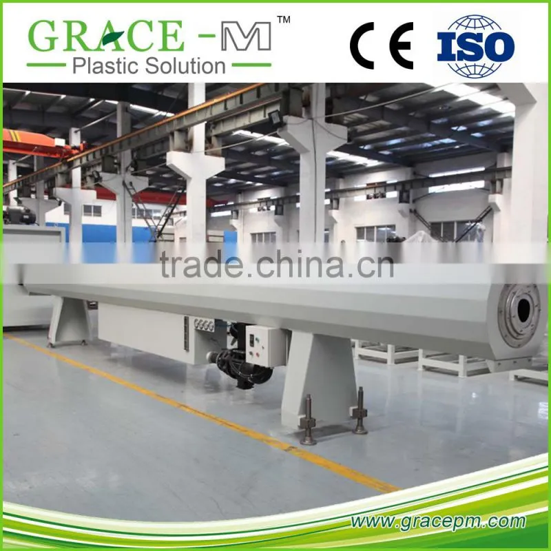 New technology 250mm hdpe pipe extrusion machine