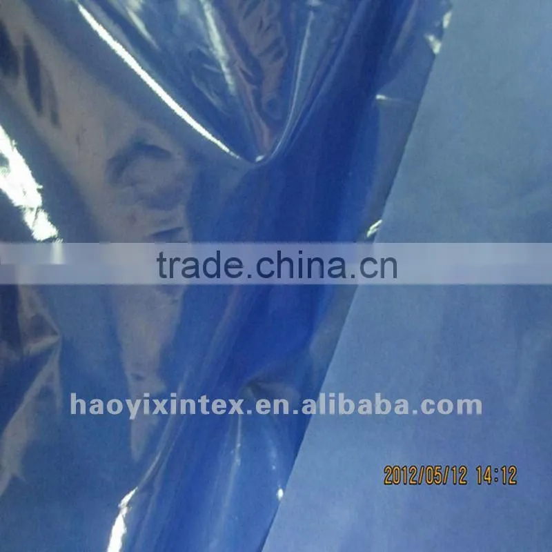 Pu Coated Fabric 100%Poliester Bright Pu Coated Taffeta Fabric For Garment