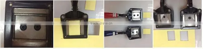 US Stock-Handheld Passport ID Photo Cutter 50x50mm Right Corner Photo Punch Cutter