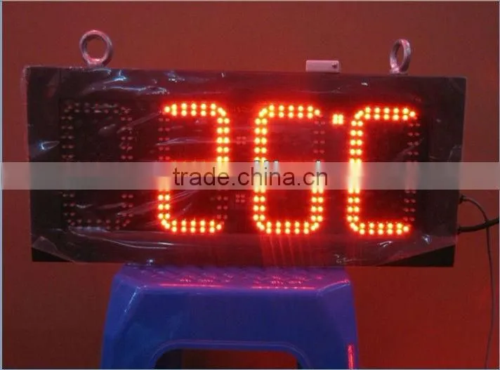 10'' Led Time And Temperature Sign Board