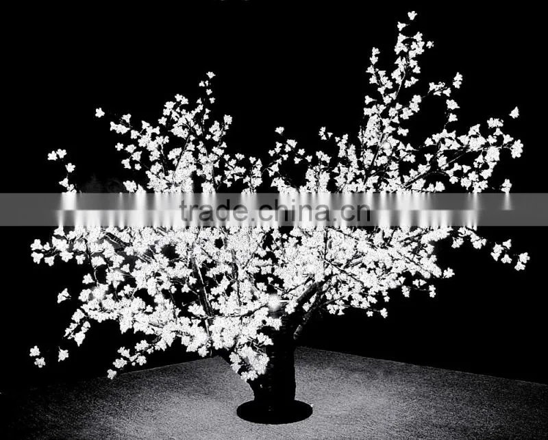 Top Sell High Quality Outdoor Decorative Led Spiral Tree Lighted Blossom Garden Flower