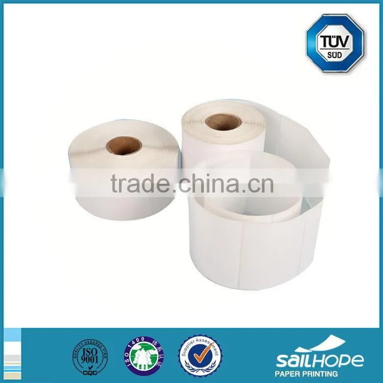 High quality hot-sale golden print self adhesive sticker