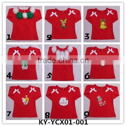 solid color basic anti-wrinkle clothes cartoon organic cotton t-shirts