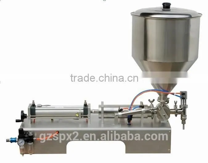 SPX-Single head / double heads semi automatic self-suck liquid filling machine for water