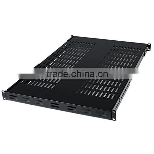 Professional Adjustable Rack Mount Metal Server Shelf Shelves Rail Rails 1U