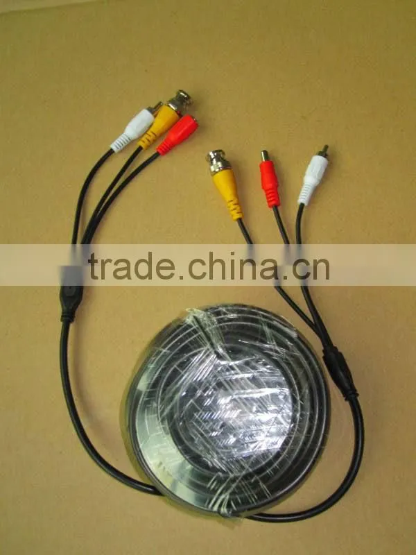 coaxial cable for cctv/catv BNC RCA DC