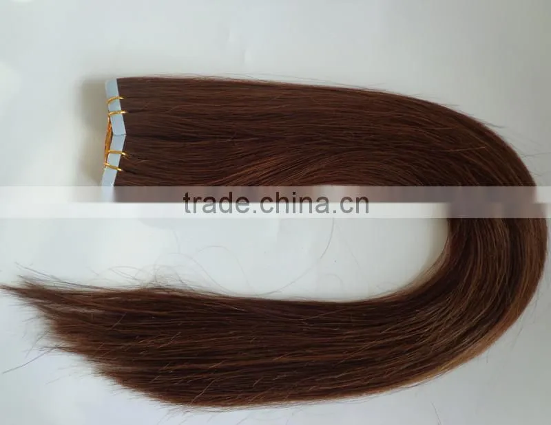 100% remy human hair no short hair inside double drawn hair extensions