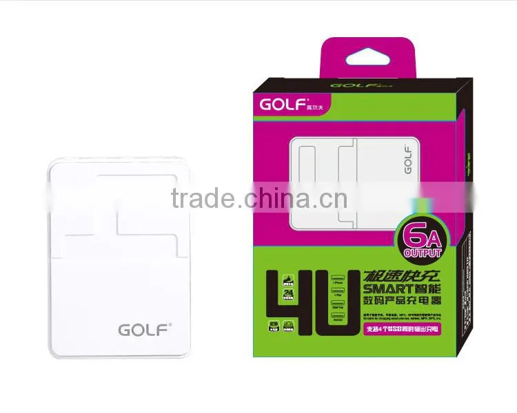 GOLF new model 4 port usb power adapter 5v power adapter
