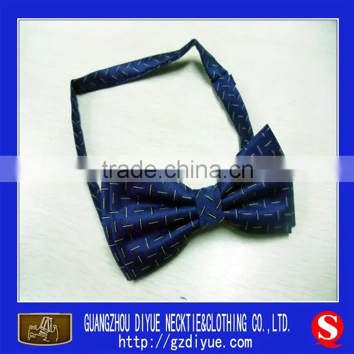 Men's jacquard plaid bow tie
