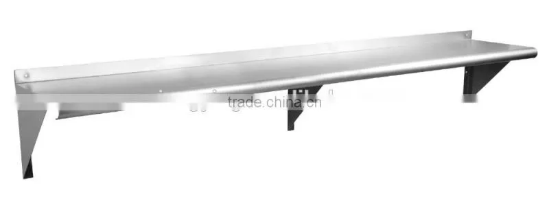 NSF Approval Stainless Steel Wall Shelf / Commercial Shelf