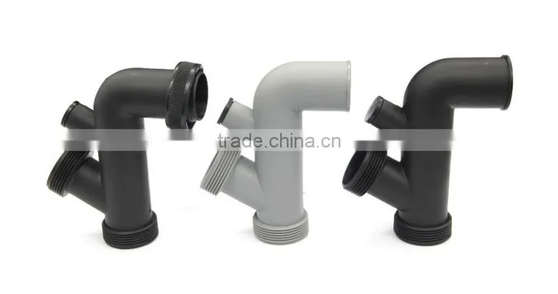 G1-1/2" Plastic three way connector for food disposer, food disposer accessories